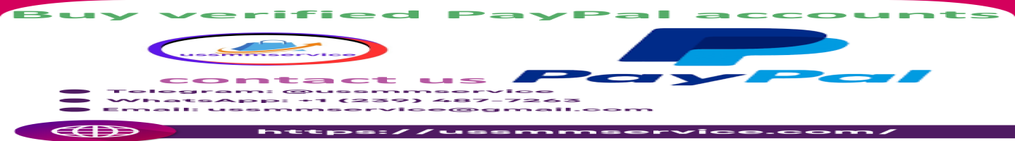 Buy Verified Paypal Accounts