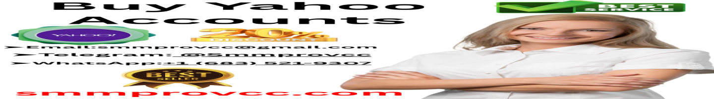 Buy Yahoo Accounts