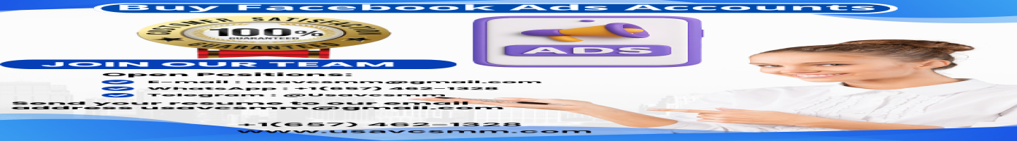 Buy Facebook Ads Accounts