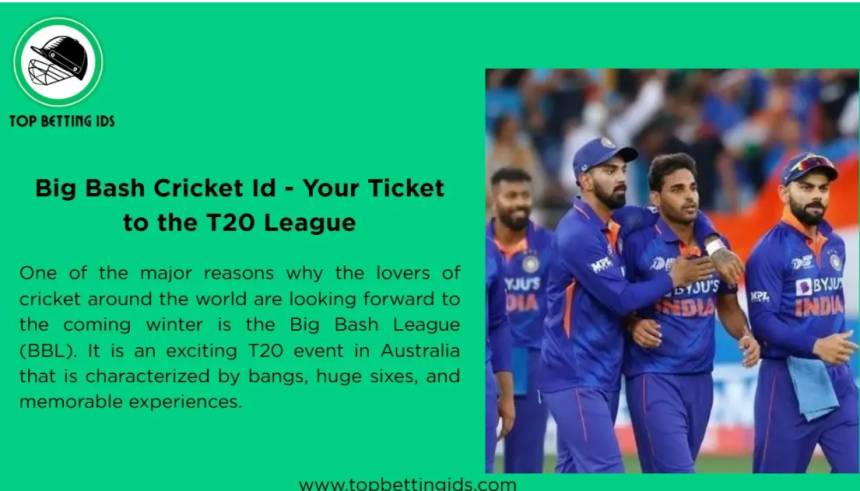 Big Bash Cricket Id