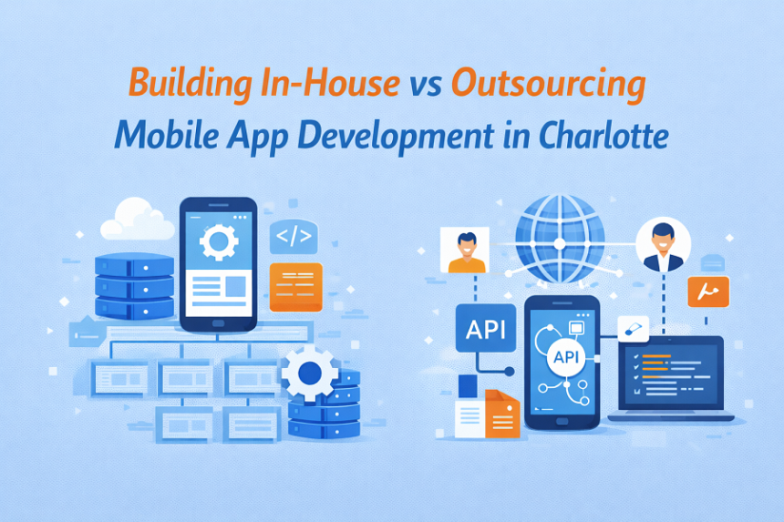 Building In-House vs Outsourcing Mobile App Development in Charlotte