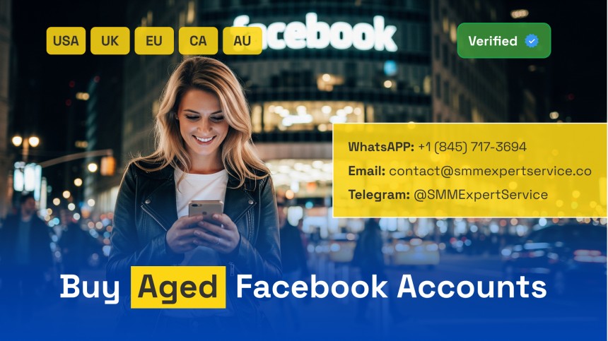 Buy Aged Facebook Accounts from a Trusted Provider