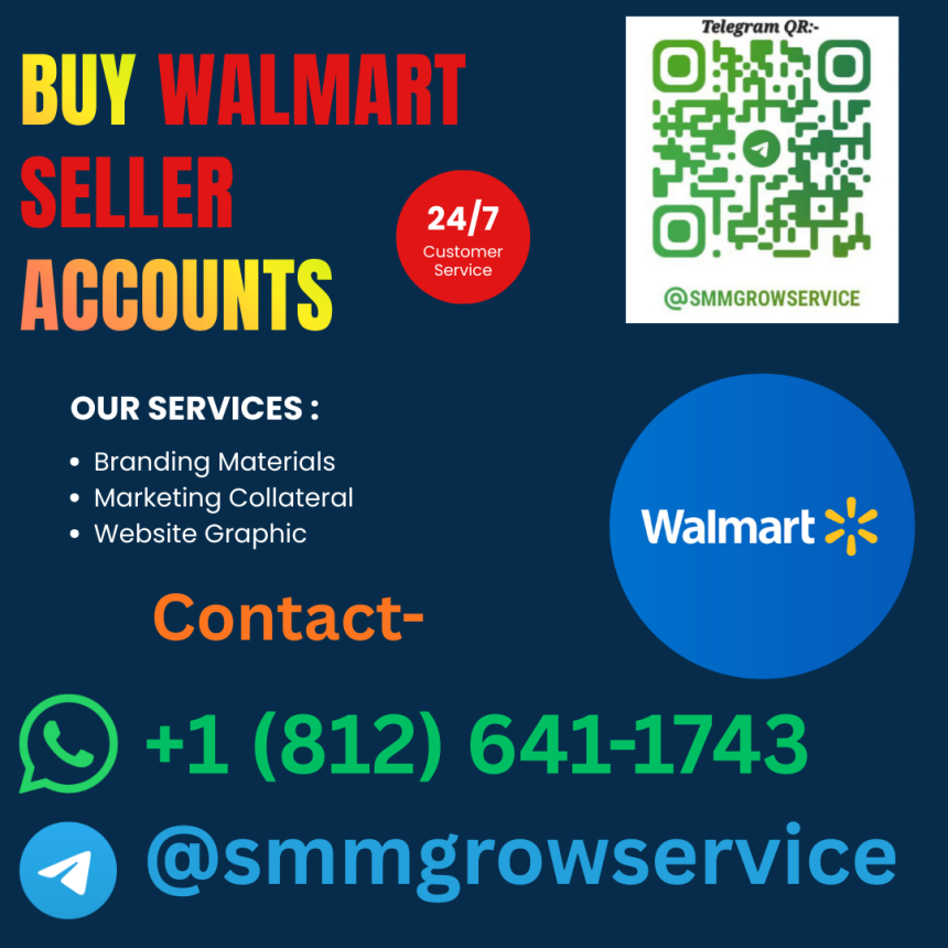 Buying Walmart Seller Account