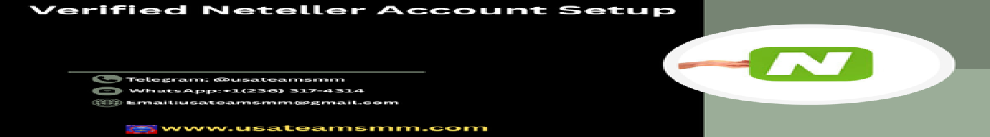 Verified Neteller Account Setup