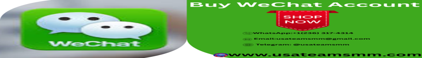 Buy WeChat Account