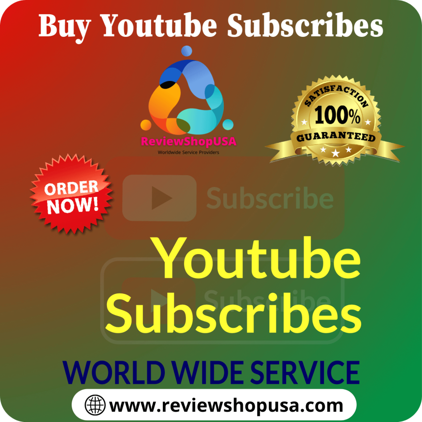 Buy YouTube Subscribers