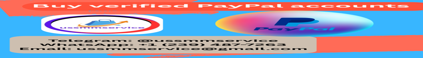 Buy Verified PayPal Accounts