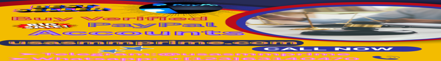 Buy Verified PayPal Accounts