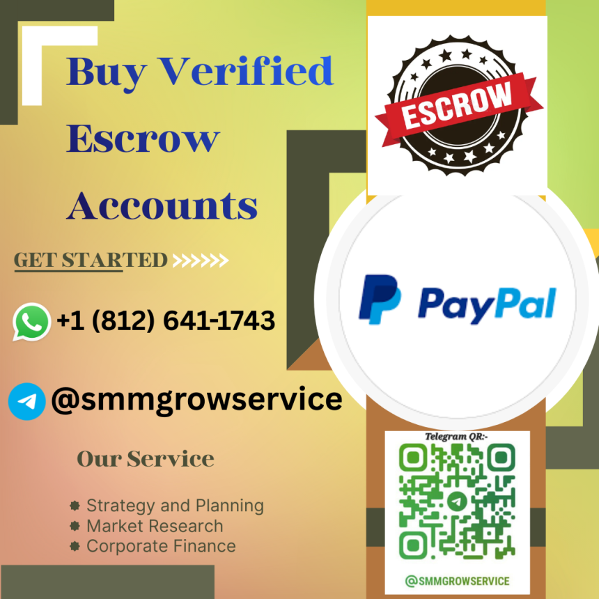 Buy Verified Escrow Accounts