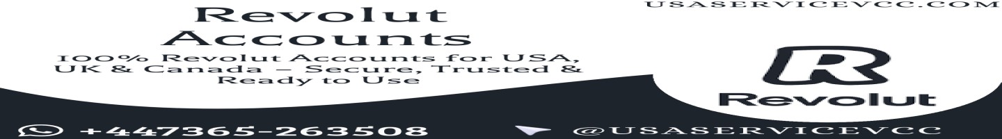 Buy Verified Revolut accounts
