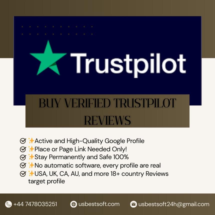 Buy Verified Trustpilot Reviews
