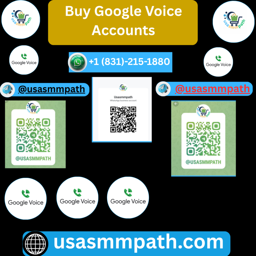 How to Get a buying Google Voice Number for Personal and Business? If you want a reliable way to make calls, send texts, and manage communications online, Google Voice is one of the best tools available.   Whether you need it for personal use or to support a business communication system, getting a Google Voice number is simple and cost-effective. ✅␥▰␥❖⊹₊⟡🚩⋆✅␥▰␥❖⊹₊⟡⋆✅␥▰␥❖🚩⊹₊⟡⋆✅␥▰␥❖⊹₊🚩⟡⋆✅␥▰␥❖⊹₊ If you want to more information just contact now here ➥ 24 Hours Reply/Contact ➤ Telegram:@usasmmpath ➤ WhatsApp: +1 (831)-215-1880 ➤ Email: usasmmpath@gmail.com https://usasmmpath.com/product/buy-google-voice-accounts/ ✅␥▰␥❖⊹₊⟡🚩⋆✅␥▰␥❖⊹₊⟡⋆✅␥▰␥❖🚩⊹₊⟡⋆✅␥▰␥❖⊹₊🚩⟡⋆✅␥▰␥❖⊹₊ In this guide, you will learn how to get a Google Voice number, its benefits, requirements, and how individuals and businesses can use it efficiently. What Is Google Voice? Google Voice is a cloud-based phone service provided by Google that gives users a virtual phone number. This number can be used to make and receive calls, send text messages, and manage voicemail through multiple devices such as smartphones, tablets, or computers. Unlike traditional phone numbers tied to a SIM card, a Google Voice number works through the internet and can be linked to several devices at the same time. ✅␥▰␥❖⊹₊⟡🚩⋆✅␥▰␥❖⊹₊⟡⋆✅␥▰␥❖🚩⊹₊⟡⋆✅␥▰␥❖⊹₊🚩⟡⋆✅␥▰␥❖⊹₊ If you want to more information just contact now here ➥ 24 Hours Reply/Contact ➤ Telegram:@usasmmpath ➤ WhatsApp: +1 (831)-215-1880 ➤ Email: usasmmpath@gmail.com https://usasmmpath.com/product/buy-google-voice-accounts/ ✅␥▰␥❖⊹₊⟡🚩⋆✅␥▰␥❖⊹₊⟡⋆✅␥▰␥❖🚩⊹₊⟡⋆✅␥▰␥❖⊹₊🚩⟡⋆✅␥▰␥❖⊹₊ Benefits of Using a Google Voice Number Before learning how to get one, it helps to understand why millions of users rely on Google Voice. 1. Free Calling and Texting In the United States, Google Voice allows free domestic calls and text messages. 2. Voicemail Transcription Voicemail messages are automatically converted into text, making it easy to read messages instead of listening to them. 3. Multiple Device Access You can access your Google Voice number from a smartphone, tablet, or computer browser. 4. Spam Call Filtering Google Voice has built-in spam detection that helps block unwanted calls. 5. Perfect for Remote Work Freelancers, remote teams, and entrepreneurs can keep their personal number private while still communicating with clients. Requirements to Get a Google Voice Number Before setting up your account, make sure you meet these requirements: A valid Google account A U.S. phone number to verify the setup Internet access A smartphone or computer These simple requirements make Google Voice easy to set up for both personal users and businesses.