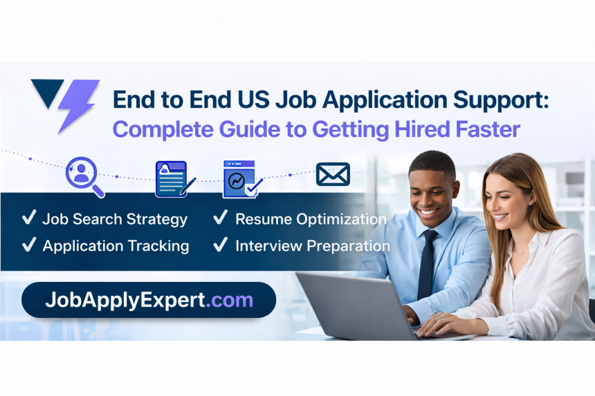 end to end us job application support