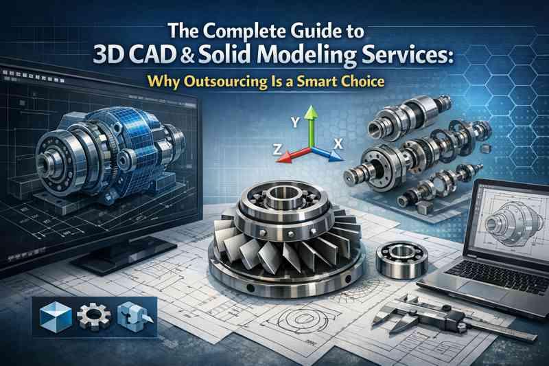 3D CAD solid modeling services
