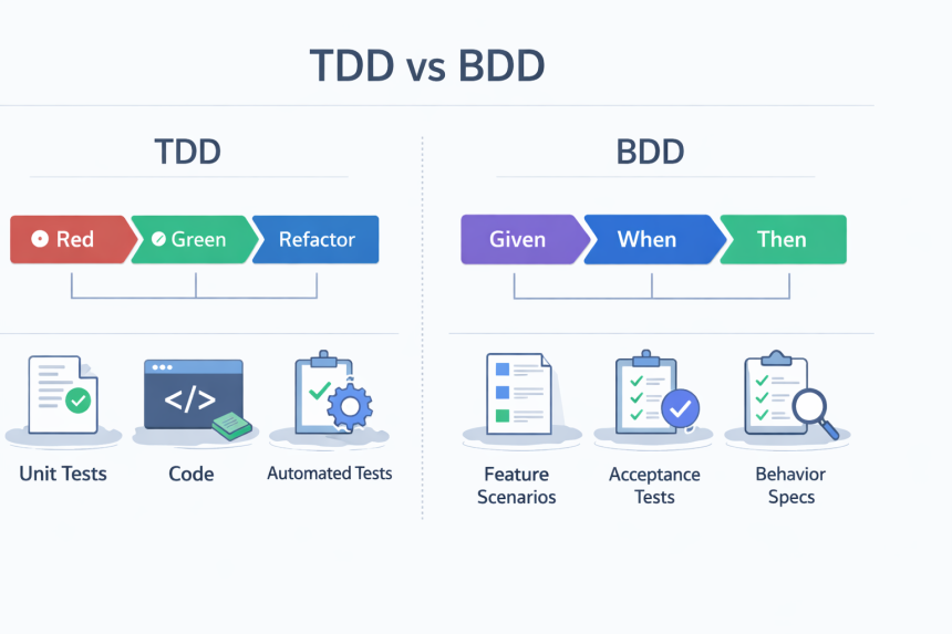 TDD vs BDD