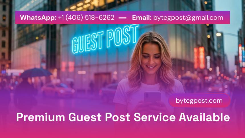 Guest Post Service – 50+ Authority Sites Available