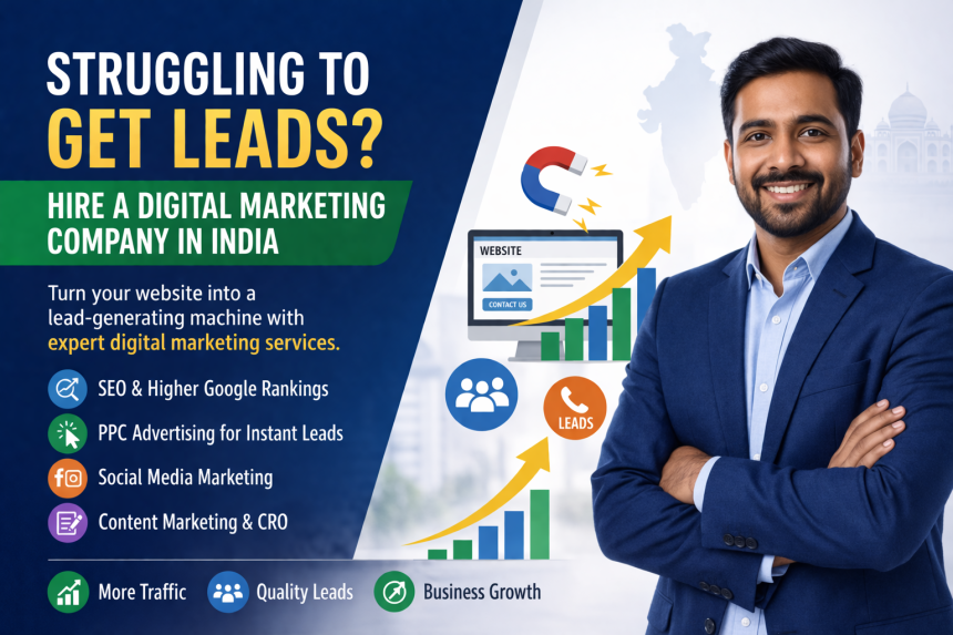 Struggling to Get Leads? Hire a Digital Marketing Company in India