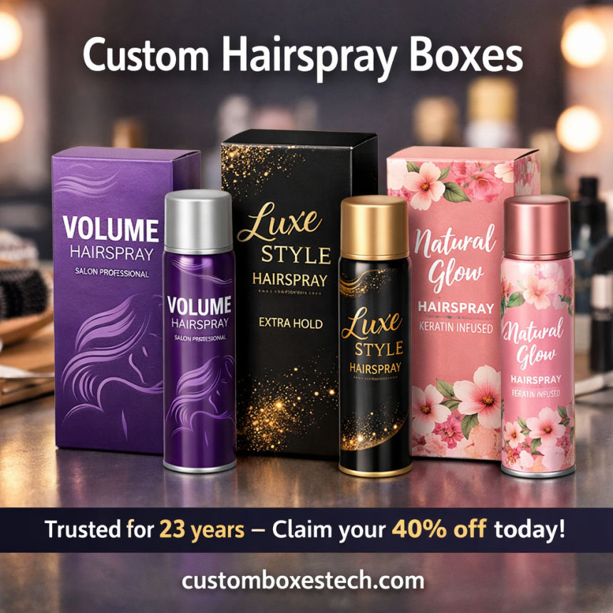Custom hair spray