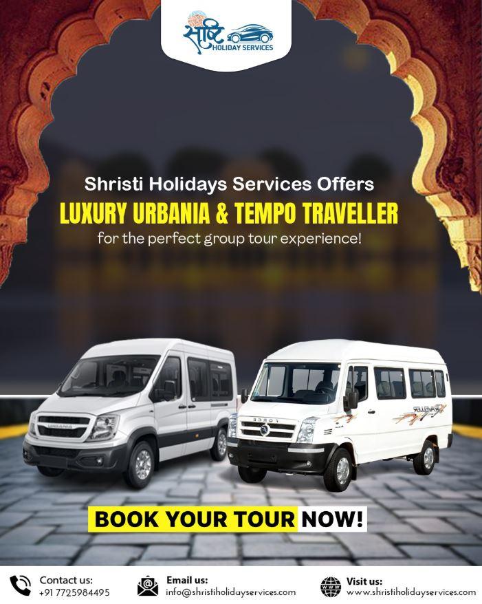 Urbania Tempo Traveller Hire jaipur
