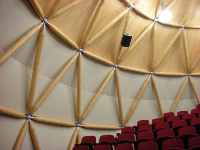 Lecture theatre acoustic panels