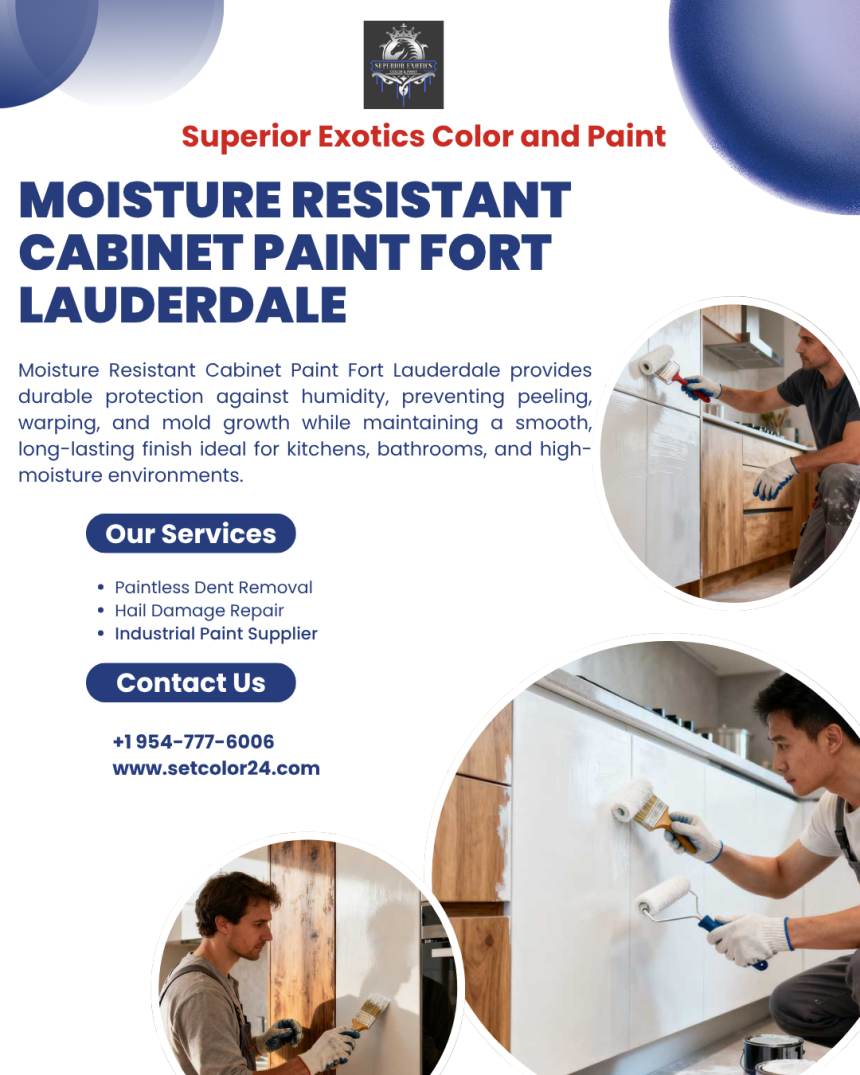 Moisture Resistant Cabinet Paint Fort Lauderdale