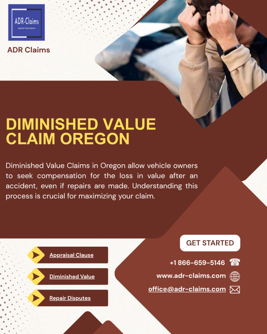 Diminished Value Claim Oregon