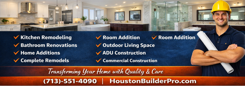 Custom Home Remodeling Contractors in Houston, TX