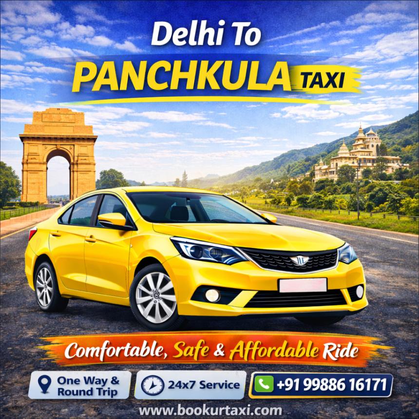Delhi To Panchkula Taxi
