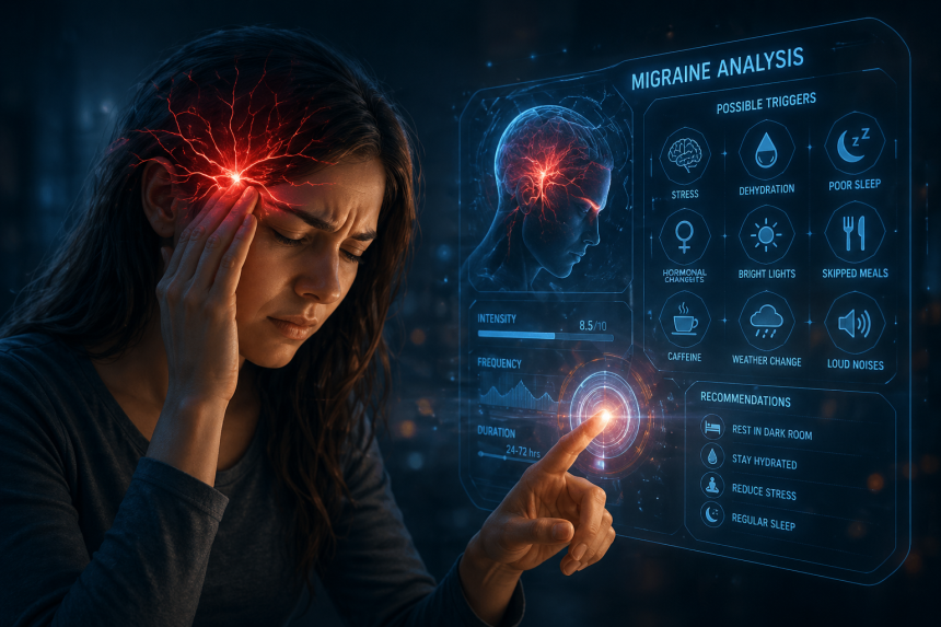 AI and migraine treatment