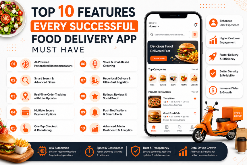 Features Every Successful Food Delivery App