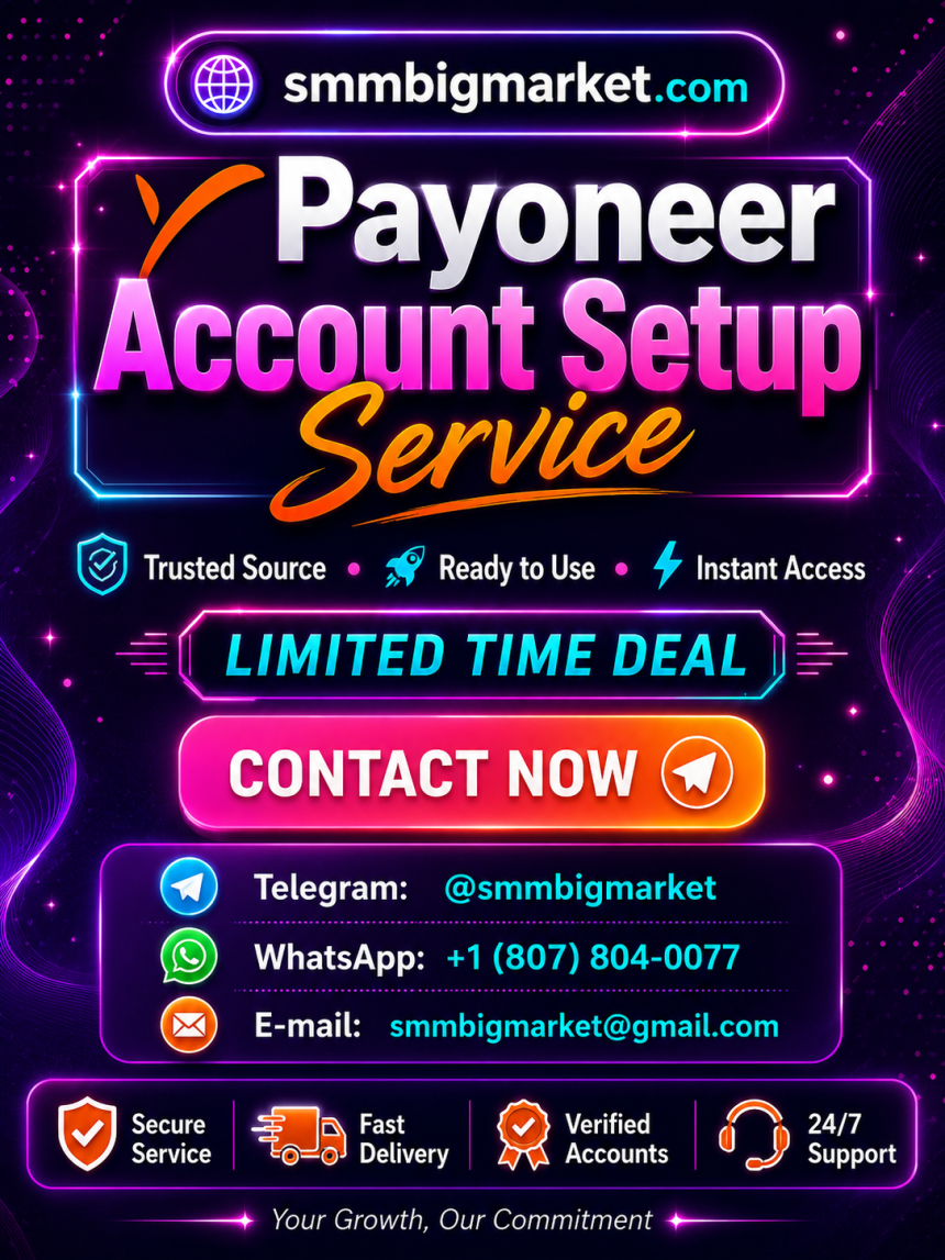 Buy Verified Payoneer Accounts