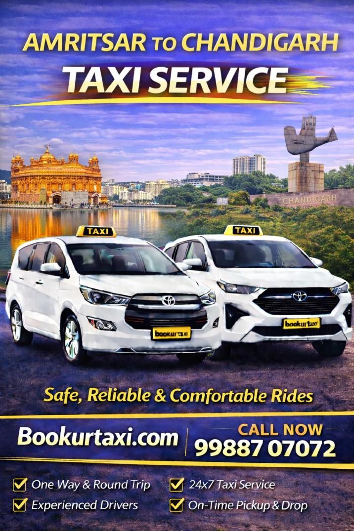 amritsar to chandigarh taxi