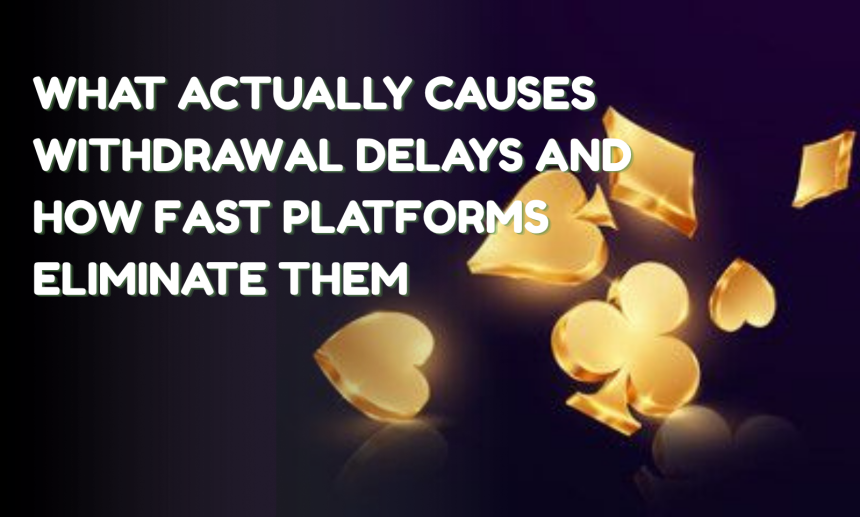 What Actually Causes Withdrawal Delays and How Fast Platforms Eliminate Them