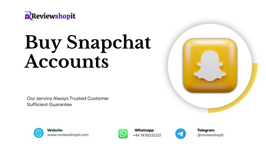Buy Snapchat Accounts