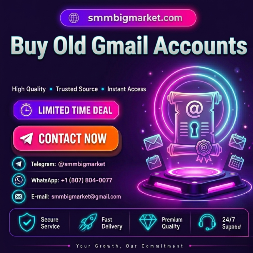 Buy Old Gmail Accounts