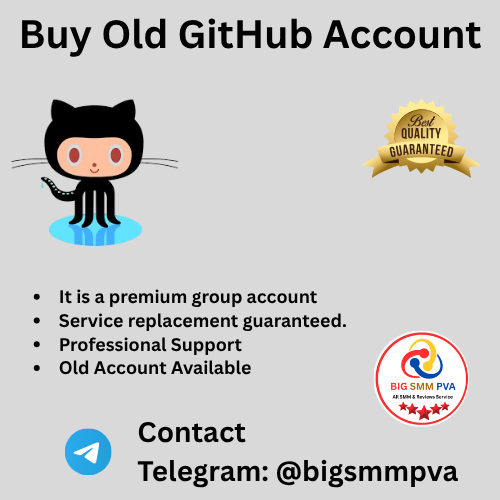 Buy Old GitHub Account
