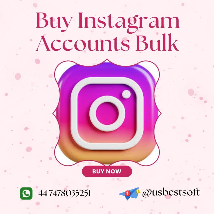 Buy Instagram Accounts Bulk
