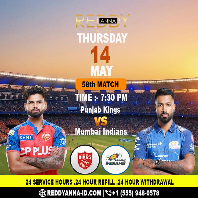 PBKS vs MI, Match 58, IPL 2026 - Reddy Anna