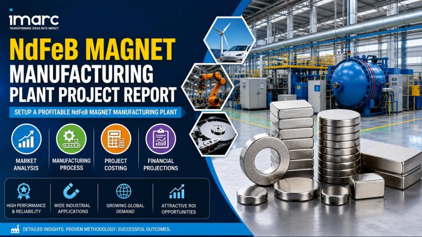 NdFeB Magnet Manufacturing Plant