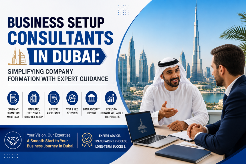 Business Setup Consultants in Dubai: Simplifying Company Formation with Expert Guidance