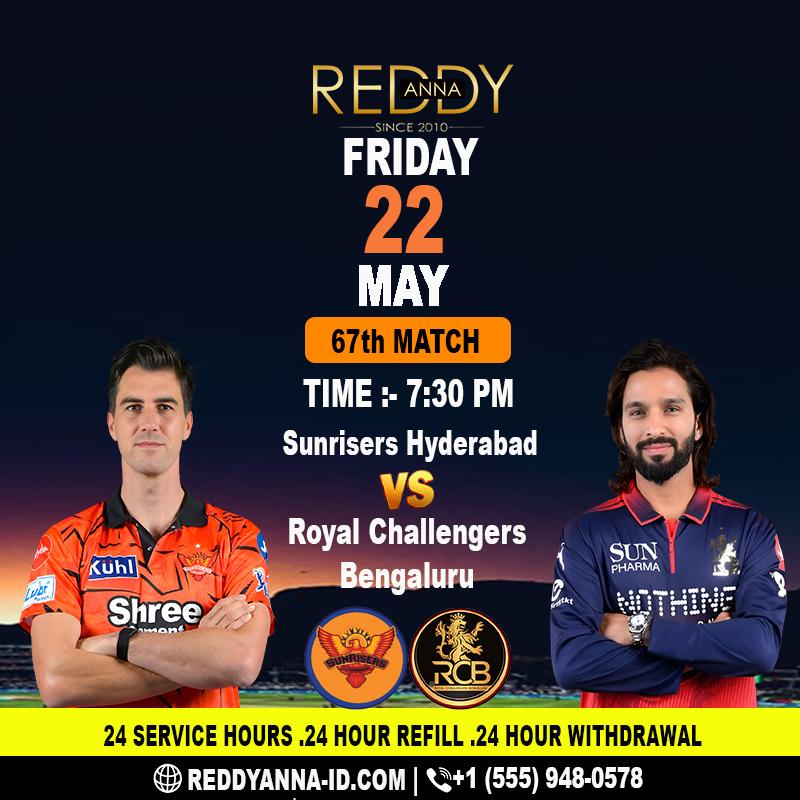 SRH vs RCB, Match 67, IPL 2026 - Reddy Anna