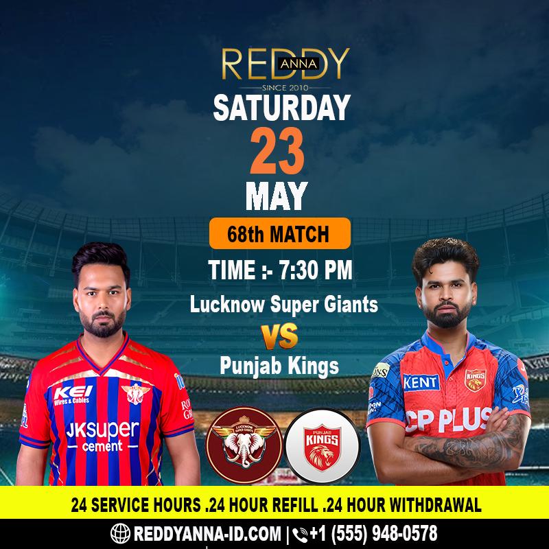 LSG vs PBKS, Match 68, IPL 2026 - Reddy Anna