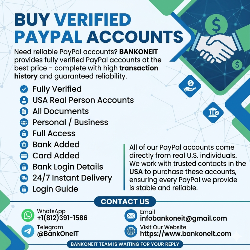 Buy Verified PayPal Accounts