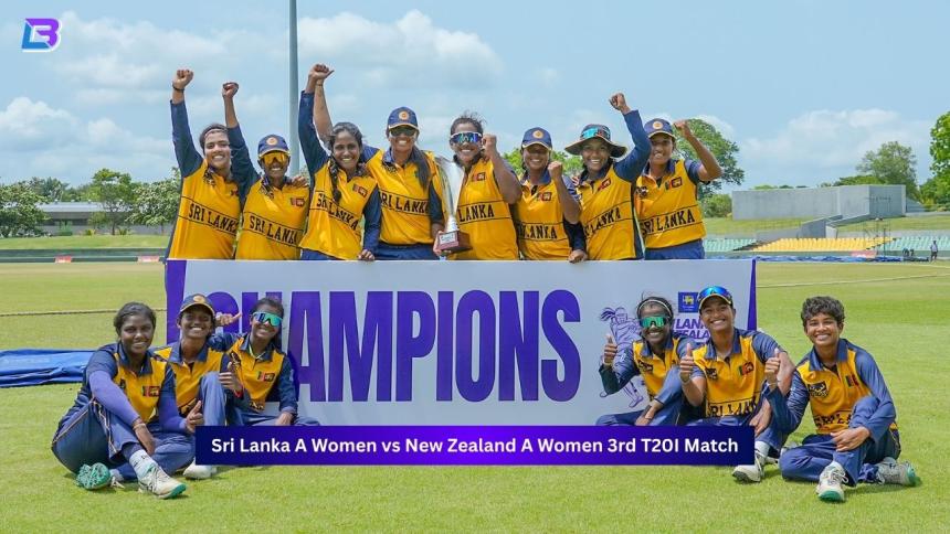 Sri Lanka A Women vs New Zealand A Women, 3rd T20 match