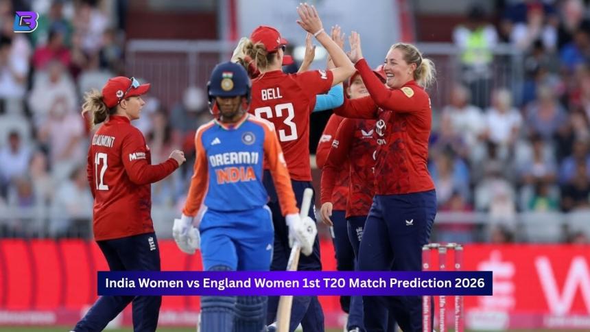 England Women vs India Women, 1st T20I Match 2026