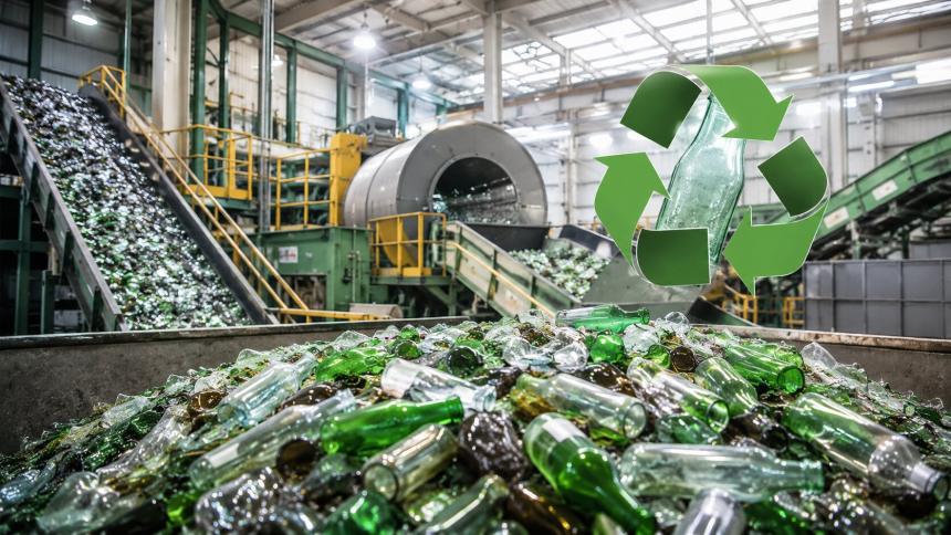 Glass Recycling Plant