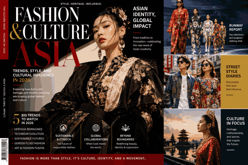 fashion and culture magazine Asia