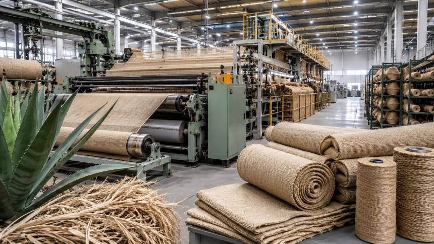 Sisal Fabric Manufacturing Plant