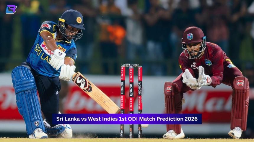 West Indies vs Sri Lanka, 1st ODI Match 2026