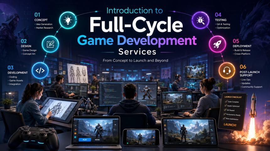 Full-Cycle Game Development Services